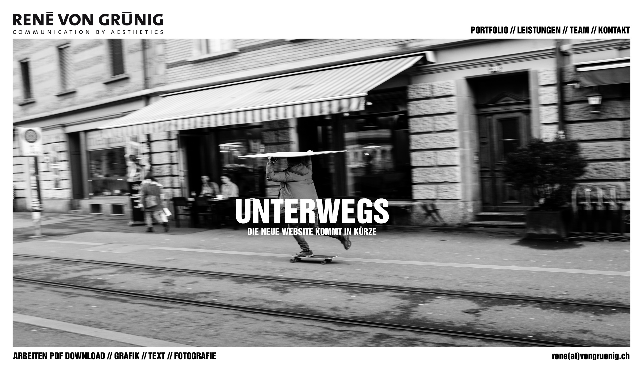 website unterwegs